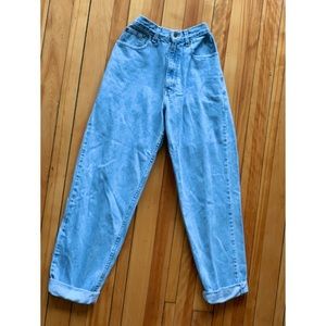 High Waisted Mom Jeans